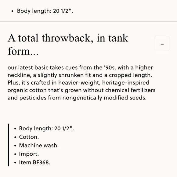 New w Tag: J Crew 90s Organic Slub Cotton Tank. Black - Picture 8 of 10